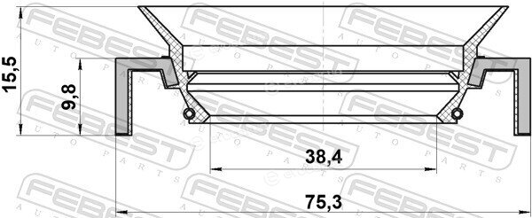 Febest 95HCY-40751016C