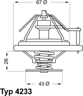 Wahler / BorgWarner 4233.80D