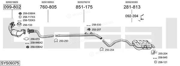 Bosal SYS09375