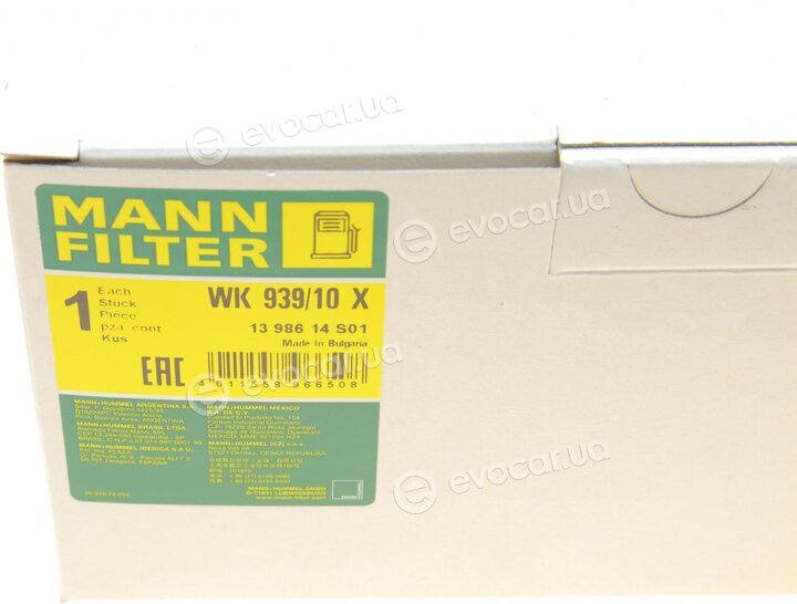 Mann WK 939/10 x