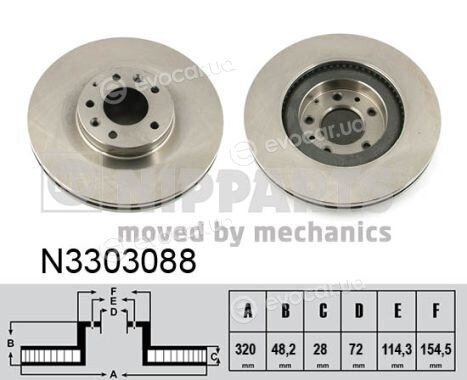 Nipparts N3303088