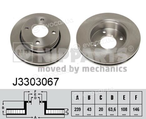 Nipparts J3303067