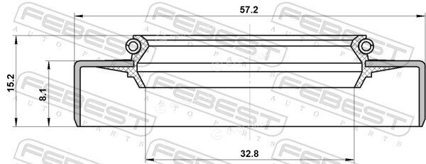 Febest 95GDS-34570815X