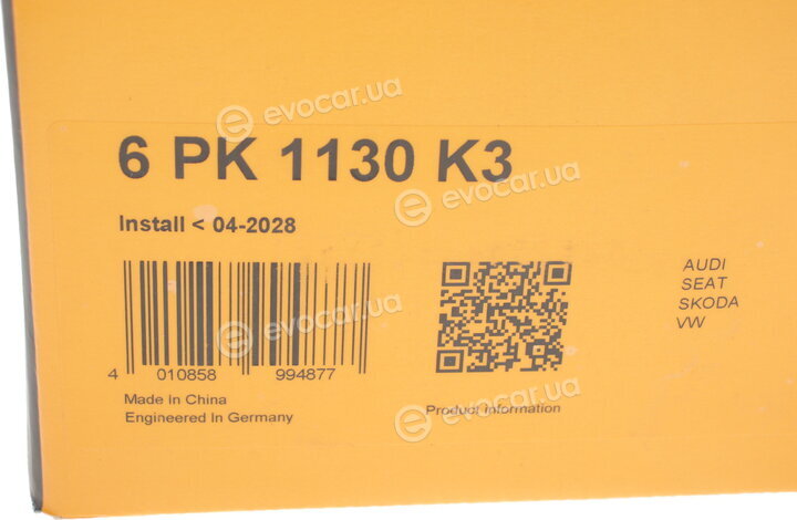Continental 6PK1130K3