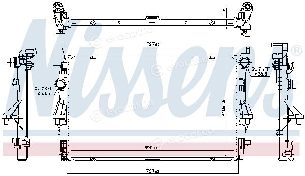 Nissens 606021