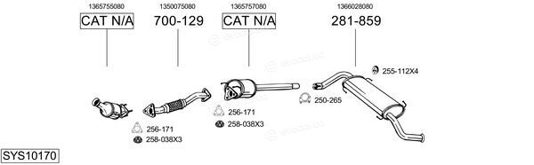 Bosal SYS10170