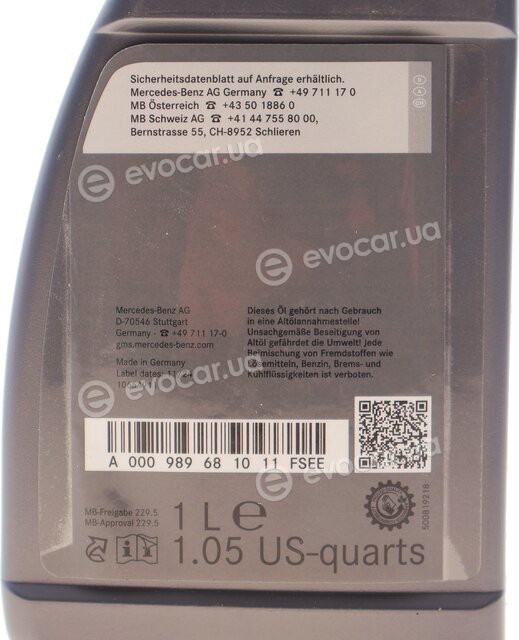 Mercedes-Benz 000989681011FSEE