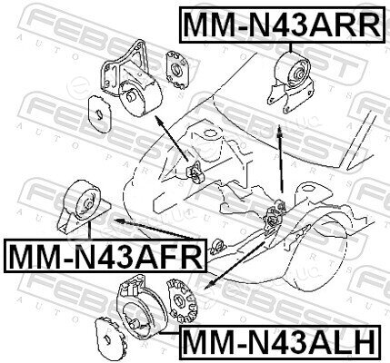 Febest MM-N43AFR