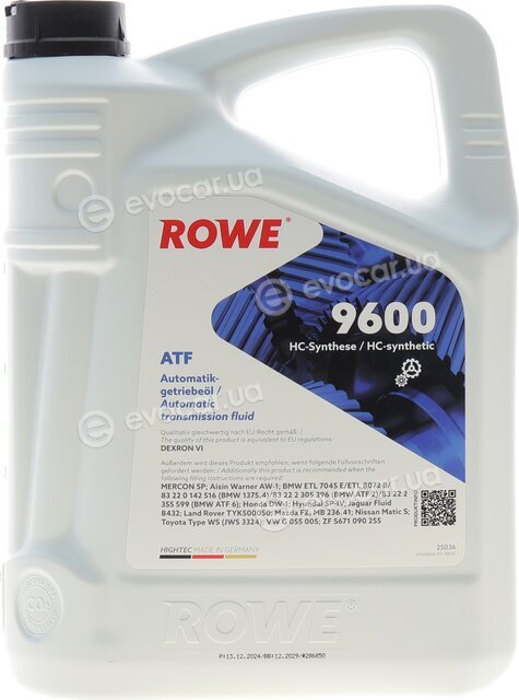 Rowe 25036-0050-99