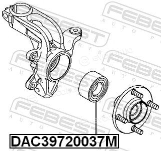 Febest DAC39720037M
