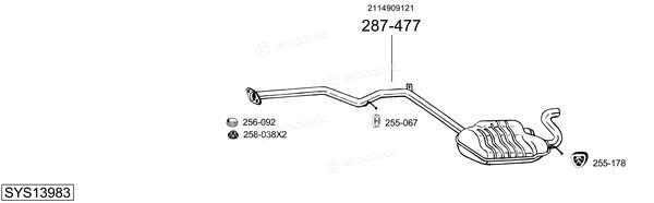 Bosal SYS13983