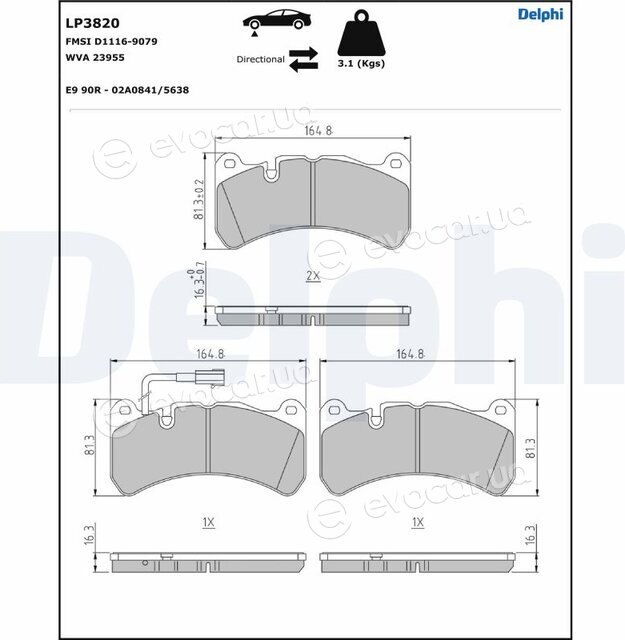 Delphi LP3820