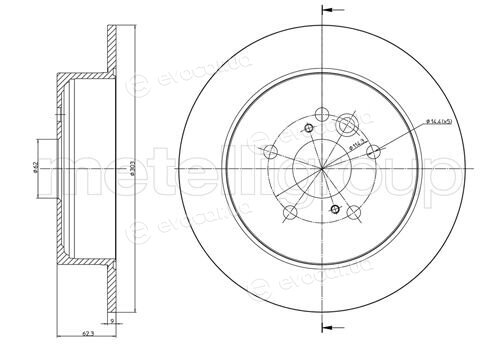 Metelli 23-0803C
