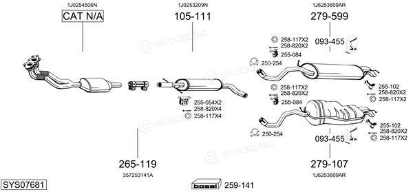 Bosal SYS07681