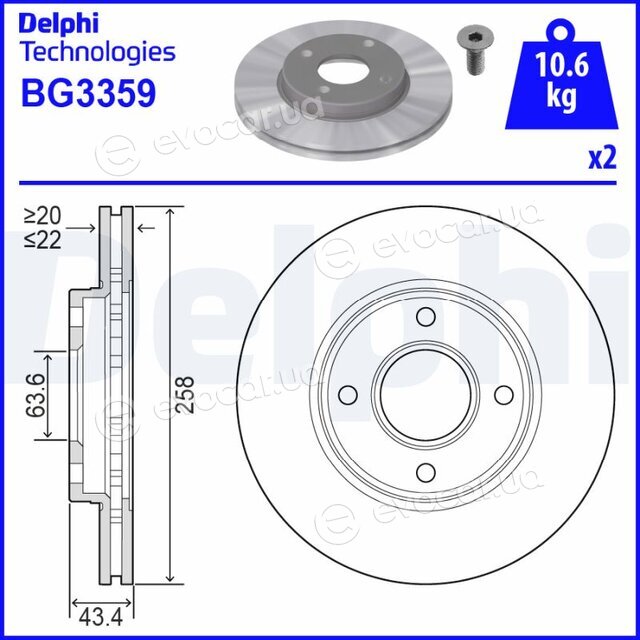 Delphi BG3359