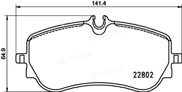 Hella Pagid 8DB 355 037-751