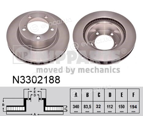 Nipparts N3302188