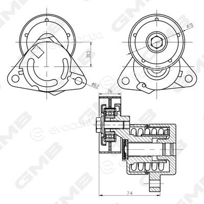 GMB GAT30530