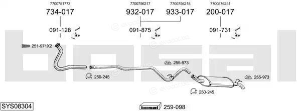 Bosal SYS08304