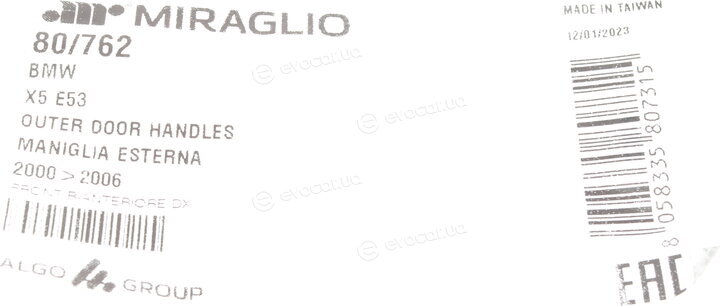 Miraglio 80/762