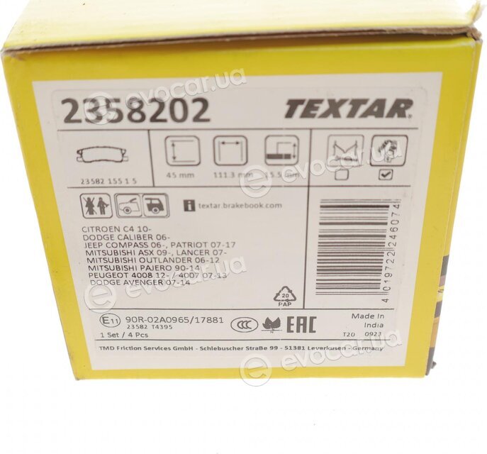 Textar 2358202