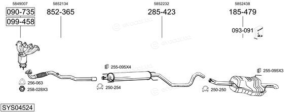 Bosal SYS04524