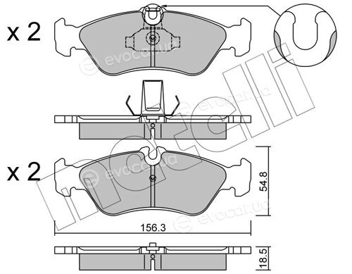 Metelli 22-0311-0