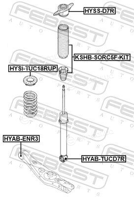 Febest HYAB-TUCD7R