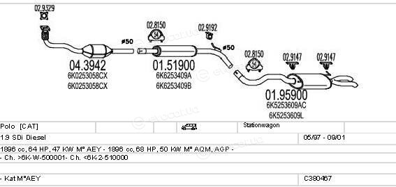 MTS C380467001655