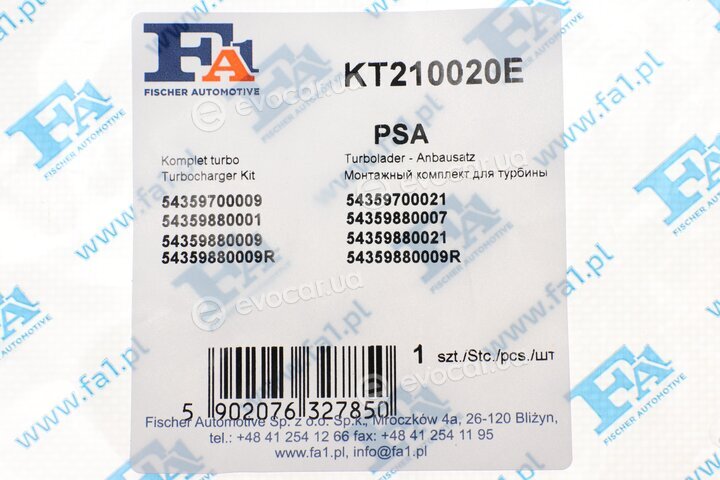 FA1 KT210020E
