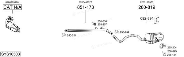 Bosal SYS10583