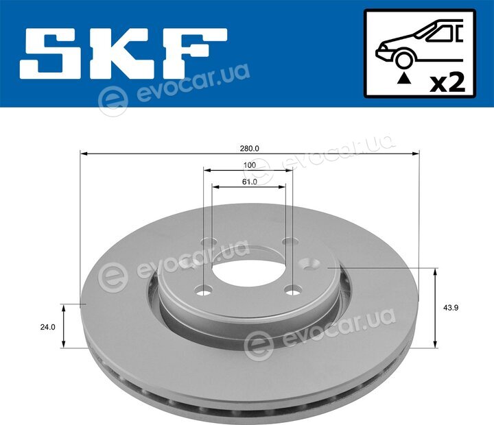 SKF VKBD 80010 V2