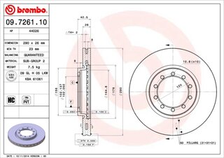 Brembo 09.7261.10