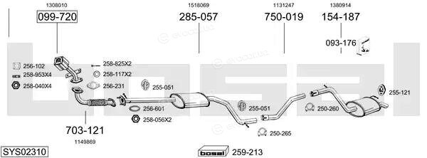 Bosal SYS02310