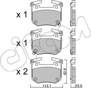 Cifam 822-1307-0