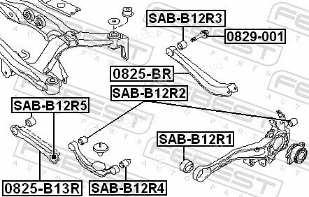 Febest SAB-B12R1