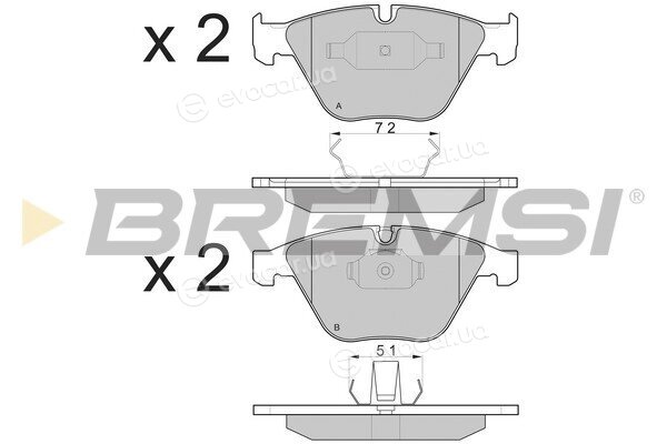 Bremsi BP3073