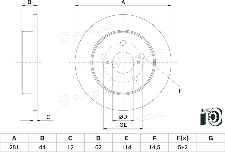 Bosch 0 986 479 E91