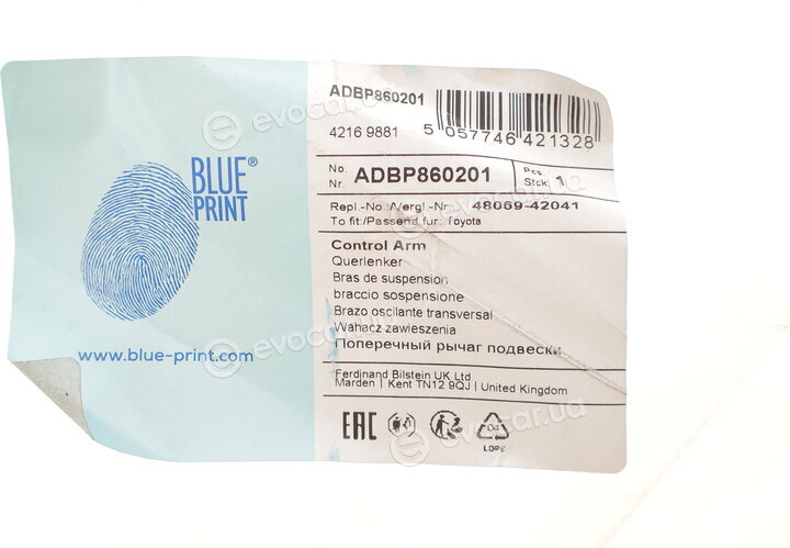 Blue Print ADBP860201