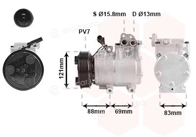 Van Wezel 8200K258