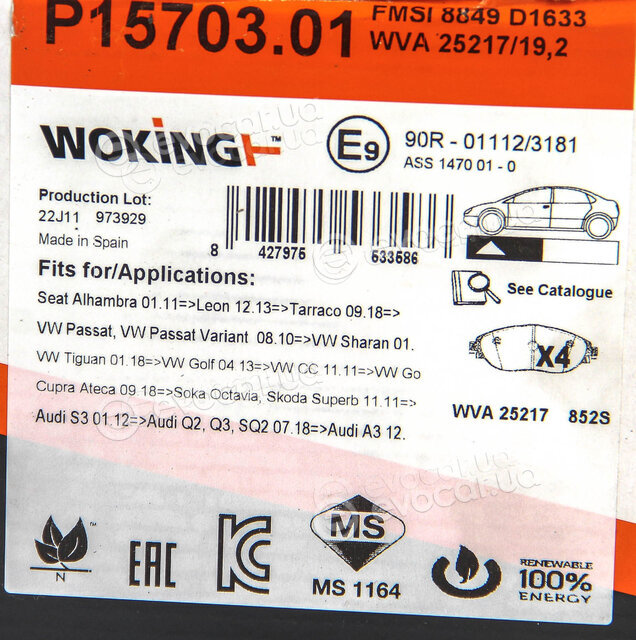 Woking P15703.01