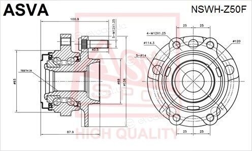 Asva NSWH-Z50F