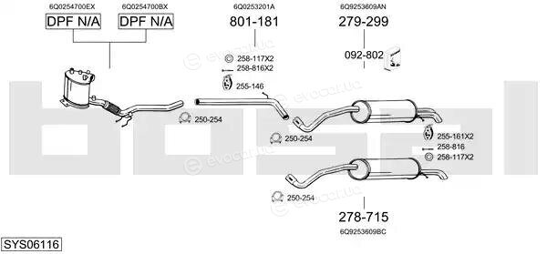 Bosal SYS06116