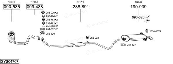 Bosal SYS04707