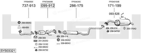 Bosal SYS03321