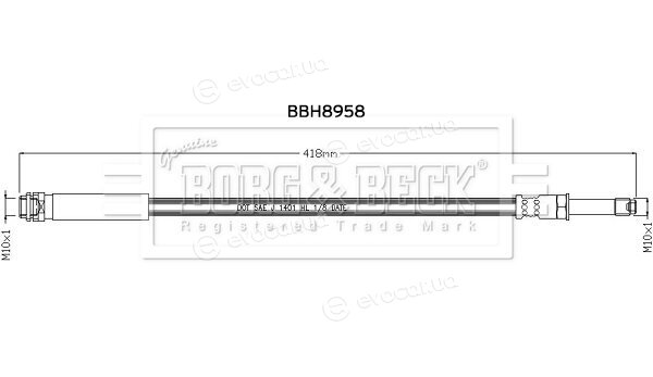Borg & Beck BBH8958