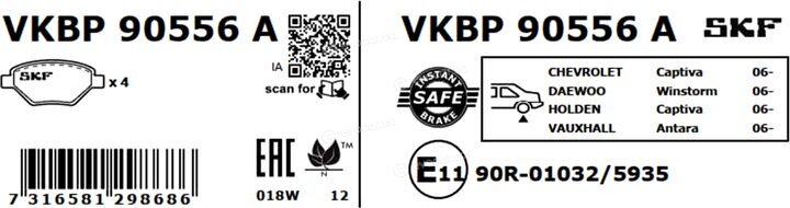 SKF VKBP 90556 A