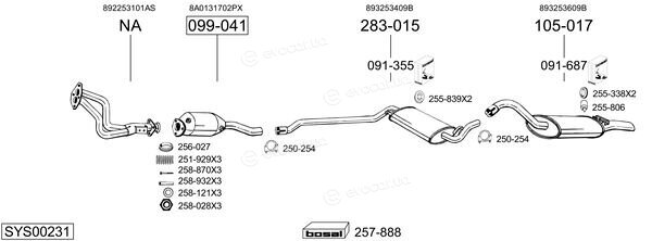 Bosal SYS00231