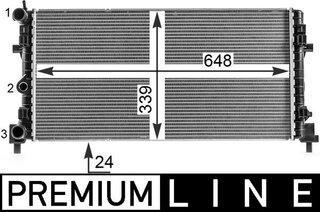 Mahle CR 2082 000P