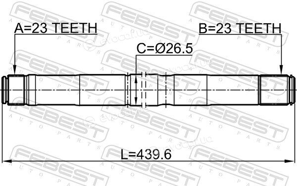 Febest 2112-FOCIIRH